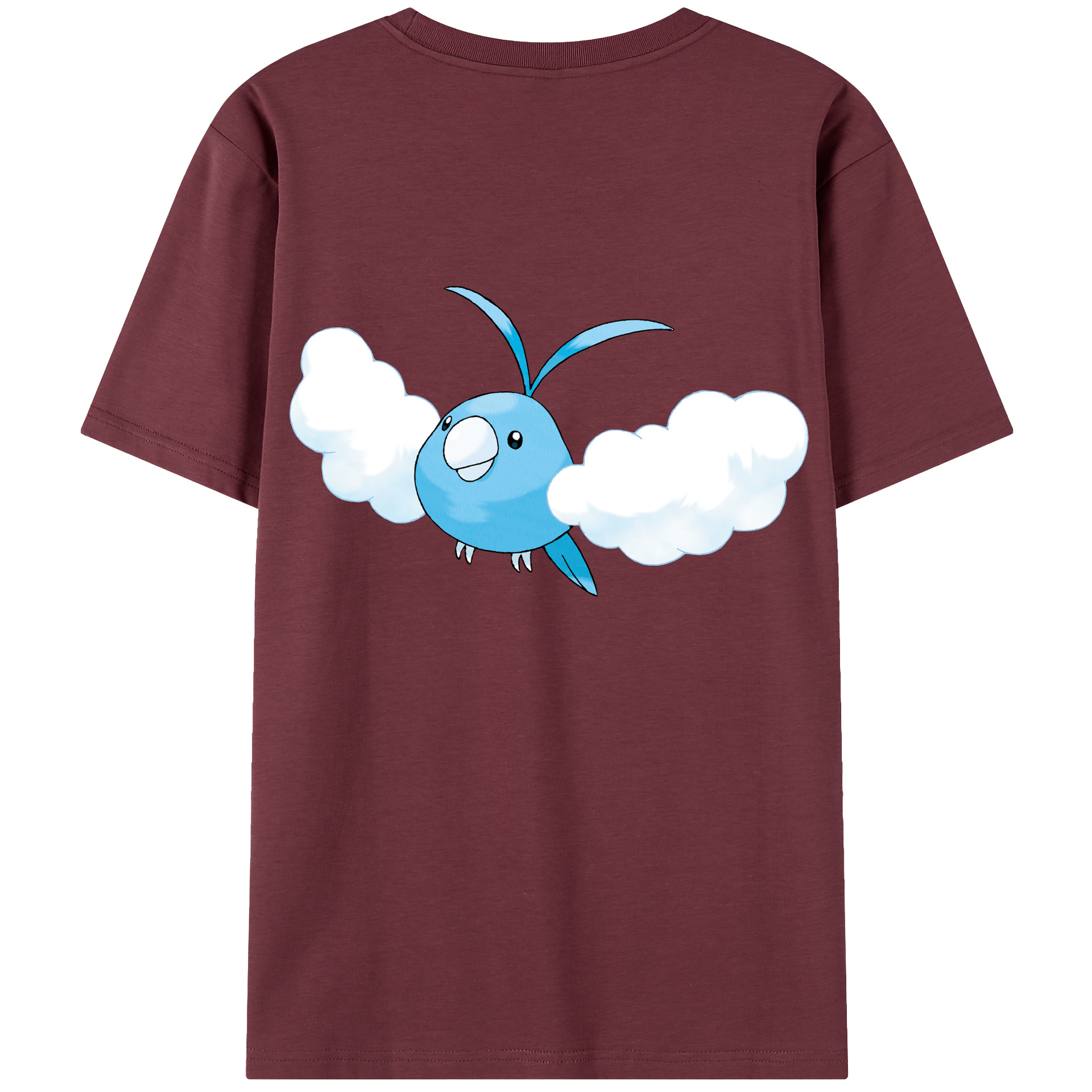 （画像用） ポケットモンスター Pokémon 綿100％半袖Tシャツ（背面プリント）